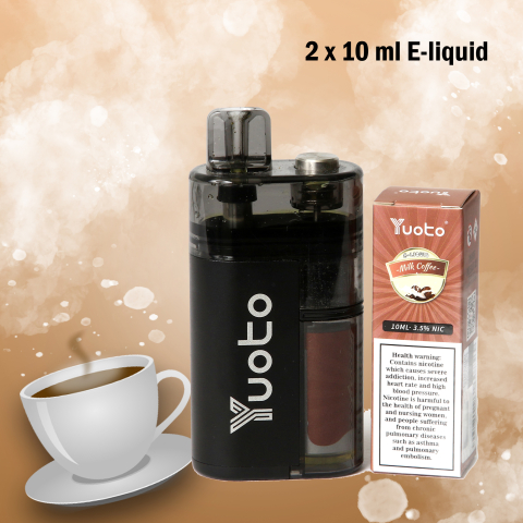 Yuoto Zero/2x10ml/ Milk Coffee 12000 !